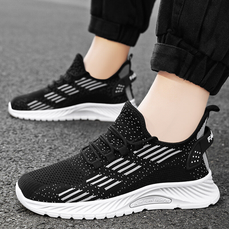 Shoes 2024 spring new men's shoes matching color light running shoes Fashion basketball shoes casual style sneakers
