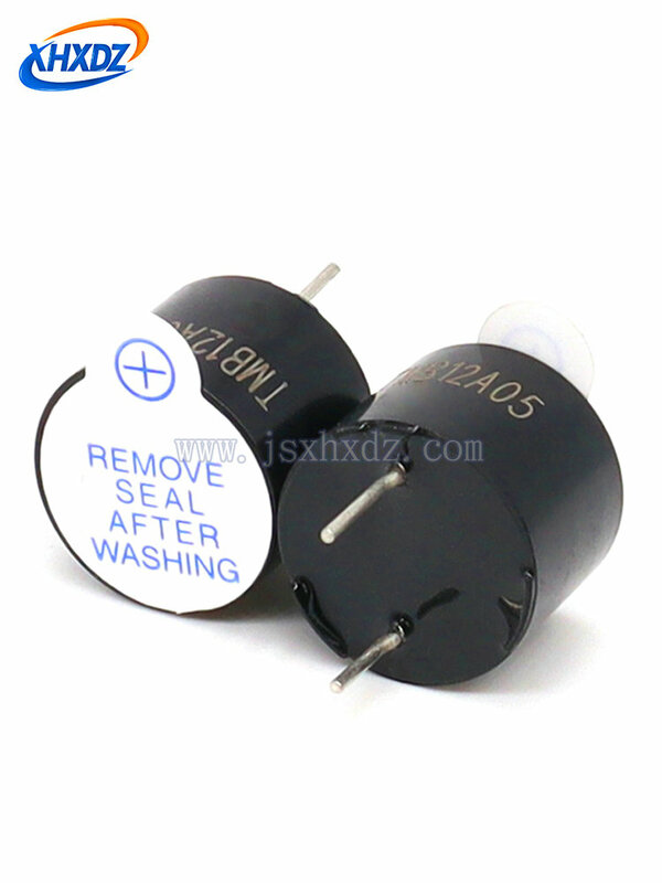 10 Pieces of 5V Integrated Active Electromagnetic Buzzer 12*9.5MM DC TMB12A05 Buzzer Alarm with High Temperature Resistance