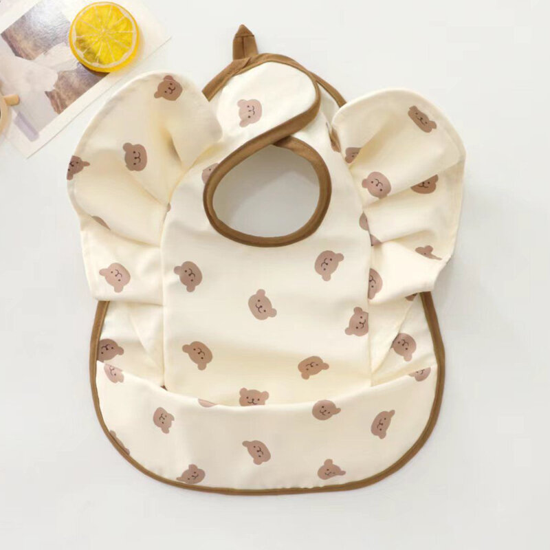 Bavaglini impermeabili panni per Burp bavaglini per l'alimentazione del bambino per bambini roba per cartoni animati accessori per neonato per mangiare sciarpa per bambini
