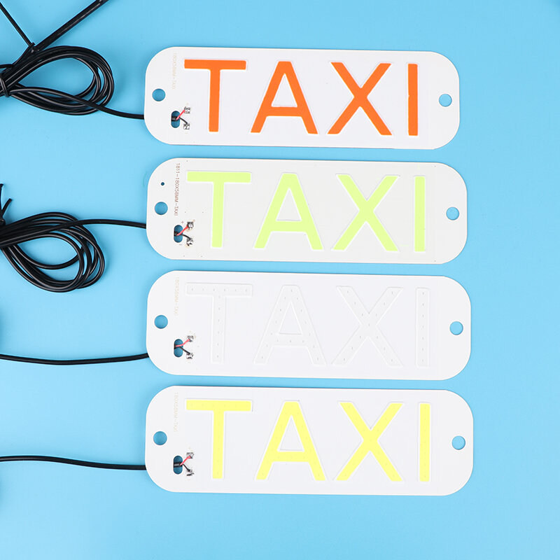 Światło taksówki znak LED energooszczędna lampa o długiej żywotności z napisem na przednią szybę na okno samochodu falownik samochodowy dla kierowcy