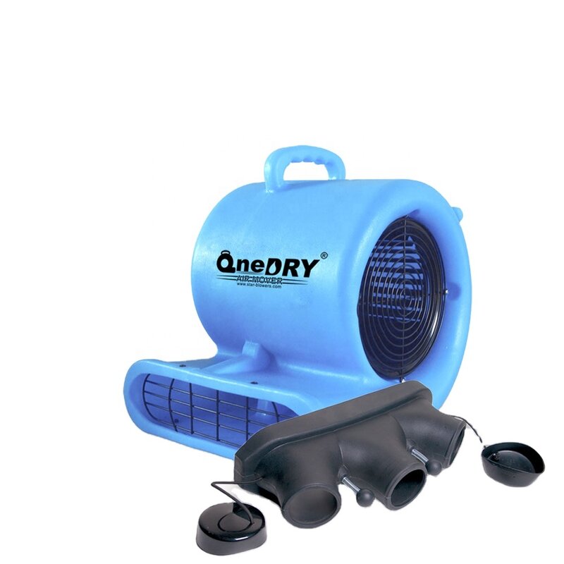 Soplador de aire Radial centrífugo comercial apilable ONE-33 1/3HP, secador de alfombras, ventilador de piso para restauración de daños por agua