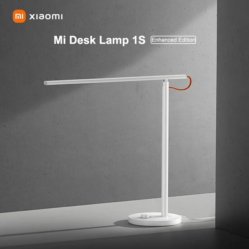 Xiaomi Mijia-Fold Table Lamp 1S, Versão Melhorada, Ra95 High Color, Suporte a Índice de Renderização, Controle por Voz, Proteção para os Olhos
