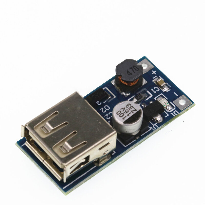 Módulo de impulso de DC-DC (0,9 V ~ 5V) 5V 600MA, placa de circuito de impulso USB, Elevador de potencia móvil