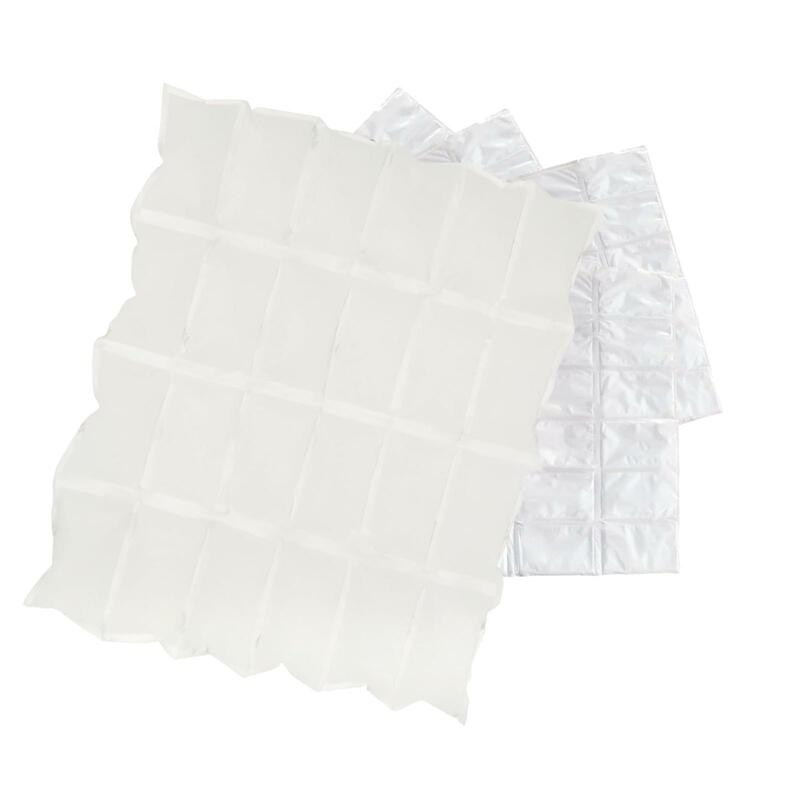 120 Pieces Ice Packs Accessories Ice Pack Sheets Cold Packs for Coolers Fresh Food Storage Lunch Boxes Shipping Food