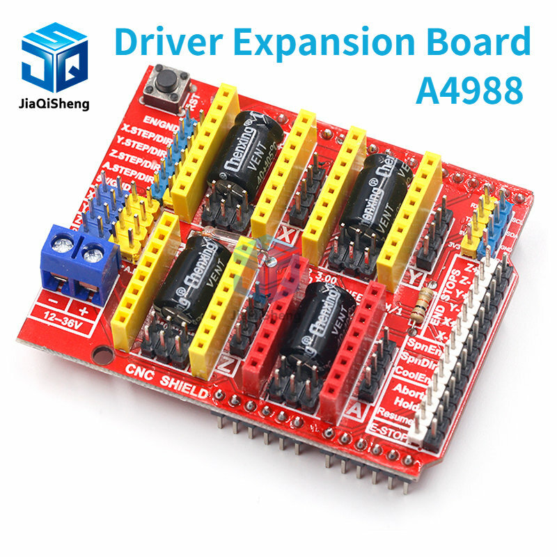 Neue cnc schild v3 gravur maschine/3D Drucker/A4988 treiber expansion board für Arduino