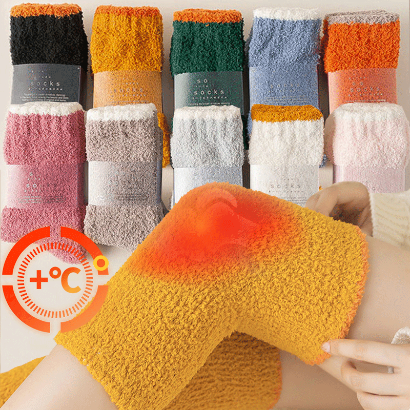 Unisex Engrossar Coral Velvet Fleece Knee Pads, Mantenha aquecedores de joelho quentes, Protetor de pelúcia, Evitar Artrite, Inverno