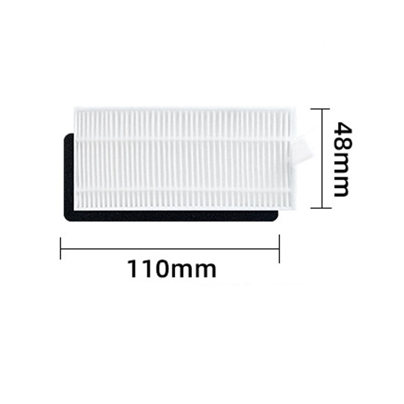4Pcs Washable HEPA Filter for Xiaomi Lydsto G2 Robot Vacuum Cleaner Replacement Part Filter Screen Household Cleaning