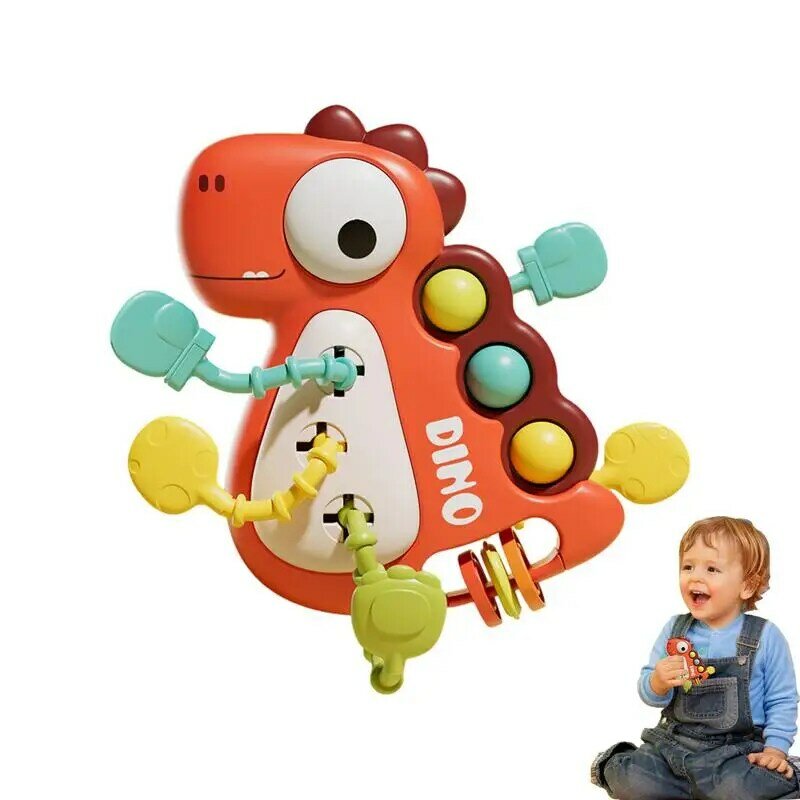 Nowonarodzona zabawka do budowania umiejętności zabawka sensoryczna przenośne do wielokrotnego użytku edukacyjne umiejętności motoryczne zabawka do ząbkowania dla chłopców