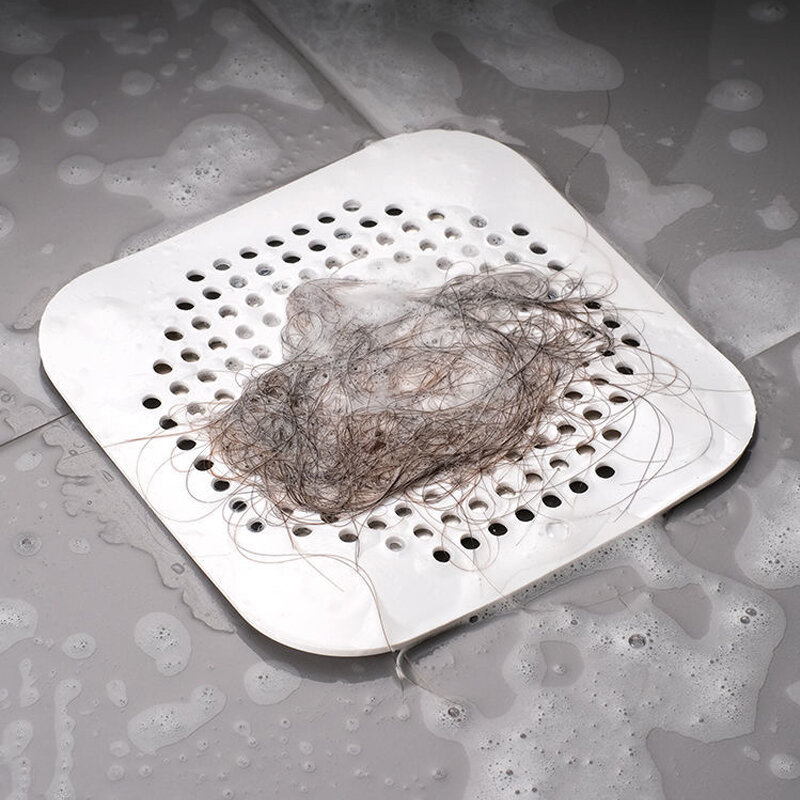 Filtro per lavello da cucina tampone sigillante Anti-intasamento filtro per pavimento del bagno doccia scarichi per fognature coperchio tappo per raccoglitore di capelli per uso domestico