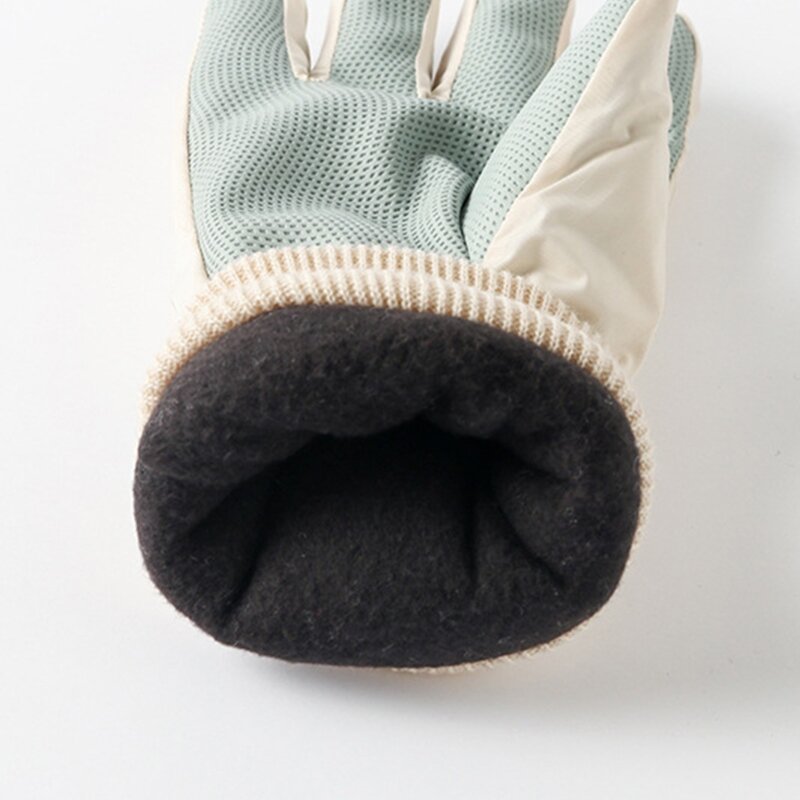 ถุงมือกันลมกันลมกันลื่นสำหรับเด็ก,ถุงมือกีฬาการ์ตูนสำหรับเด็กถุงมือขนแกะซับในฤดูหนาวใหม่