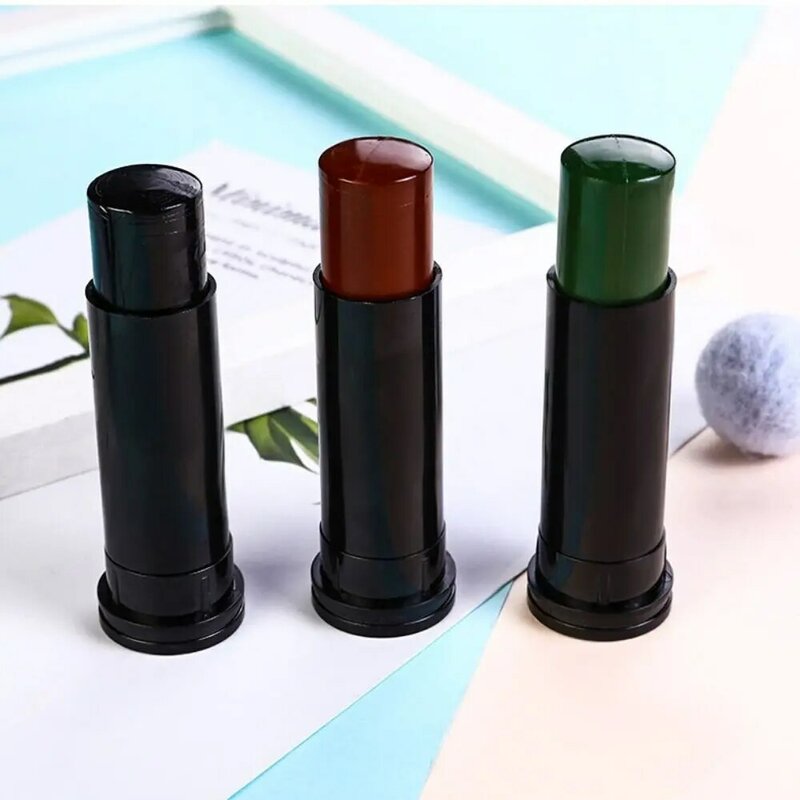 Fans Woodland Military Camping Face Paint Tube CS Camouflage Cream Eye Black Stick for Sports Disguised Paint Oil Tube Stick