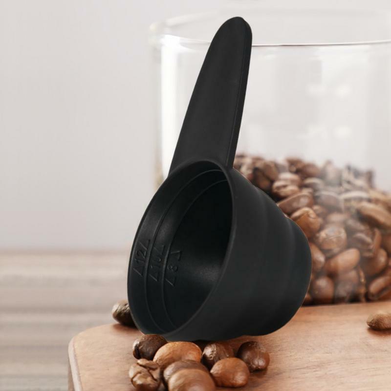 Cuchara medidora de café con Control de porciones, cucharada de café, cuchara de condimento, cucharas medidoras ergonómicas para