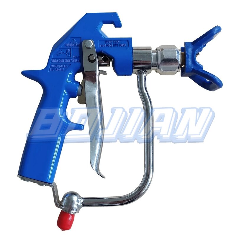Airless Spray Gun Aftermarket 4-Finger 1/4 "HD Texture With Guard 5000PSI Suitable for Garco 960/7900/833 Spray Machine 241705