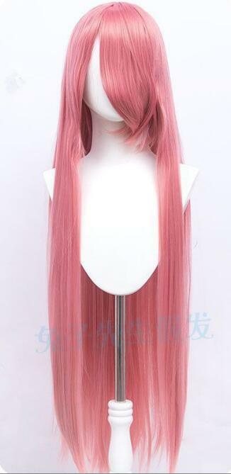 100Cm Long Staight Cosplay Wig Heat Resistant Synthetic Hair Anime Party wigs 42 color Colourful  brand wig cap