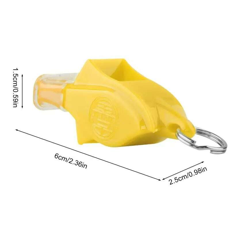 Loud Whistle 131 DB High Volume And Portable Keyring Whistles Athletic Contest Products For Training Courses Group Activities