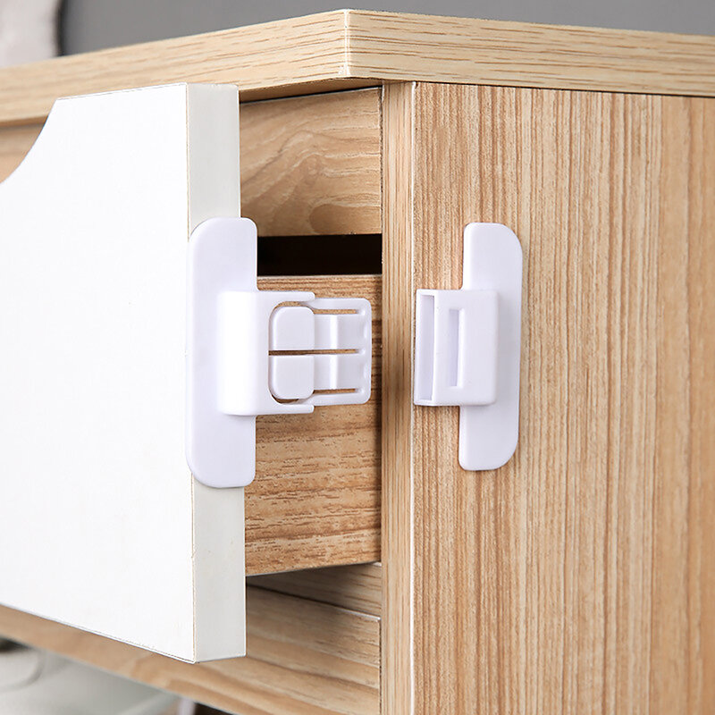 New 1Pcs Home Refrigerator Lock Safety Fridge Freezer Door Lock Multi-function Safety Locks Children Security Protector