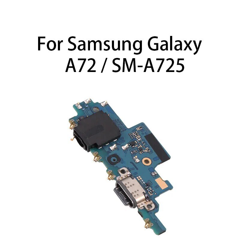 USB Charge Port Jack Dock Connector Carregamento Board (OEM) Para Samsung Galaxy A72 / SM-A725