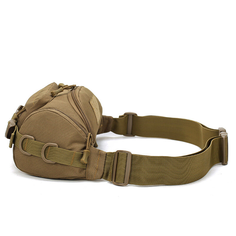 Outdoor Cintura Pack Militar Camuflagem Tático Mochila Multifuncional Um Ombro Crossbody Bag Esportes Equitação Fanny Pack Homens