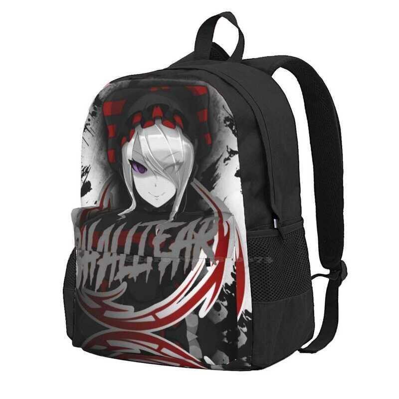 Shalltear Bloodfallen-Overlord Anime Backpacks For School Teenagers Girls Travel Bags Shalltear Bloodfallen Figure Overlord
