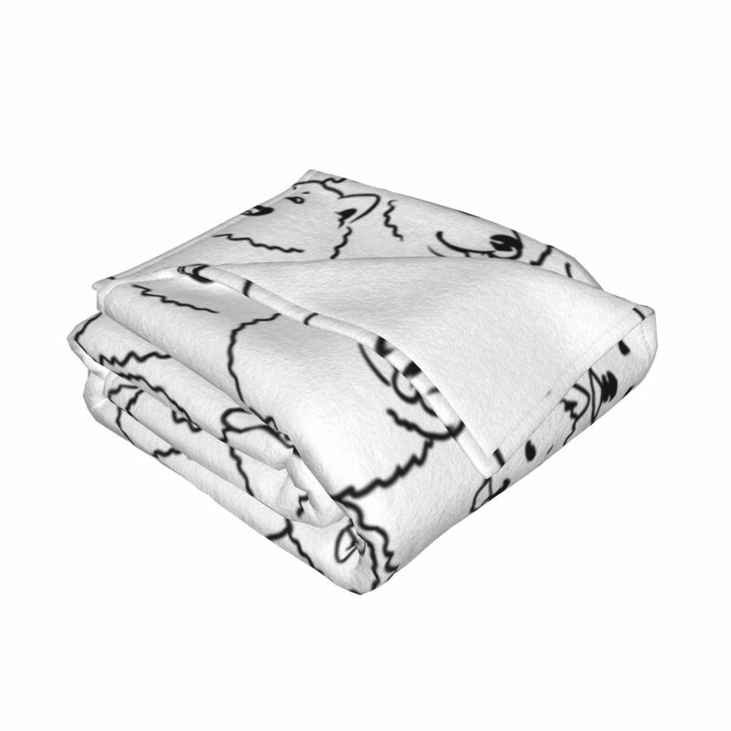 Lindo cobertor decorativo, Oh Samoyed, Cobertores de cama térmica, Valentine Gift Ideas