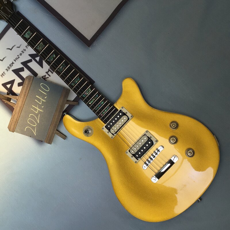 Nieuwe Gouden Elektrische Gitaren Mahonie Body Gitaar In Voorraad Gitarra Gratis Verzending Guitarra Bestelling Onmiddellijke Levering