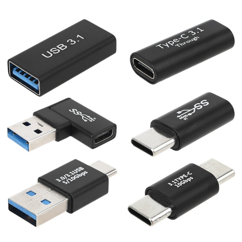 USB Type オスメス充電データコンバータコネクタオスメスアダプタ