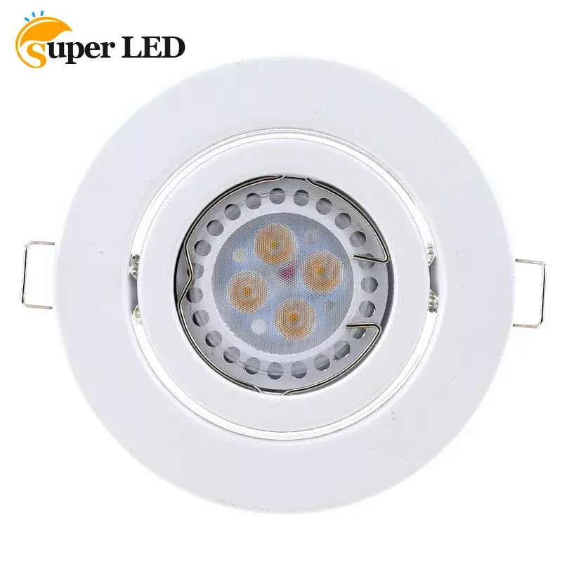 Mounting LED Downlight Frame Mounting Ring Recessed Ceiling Spot Light GU10 LED White