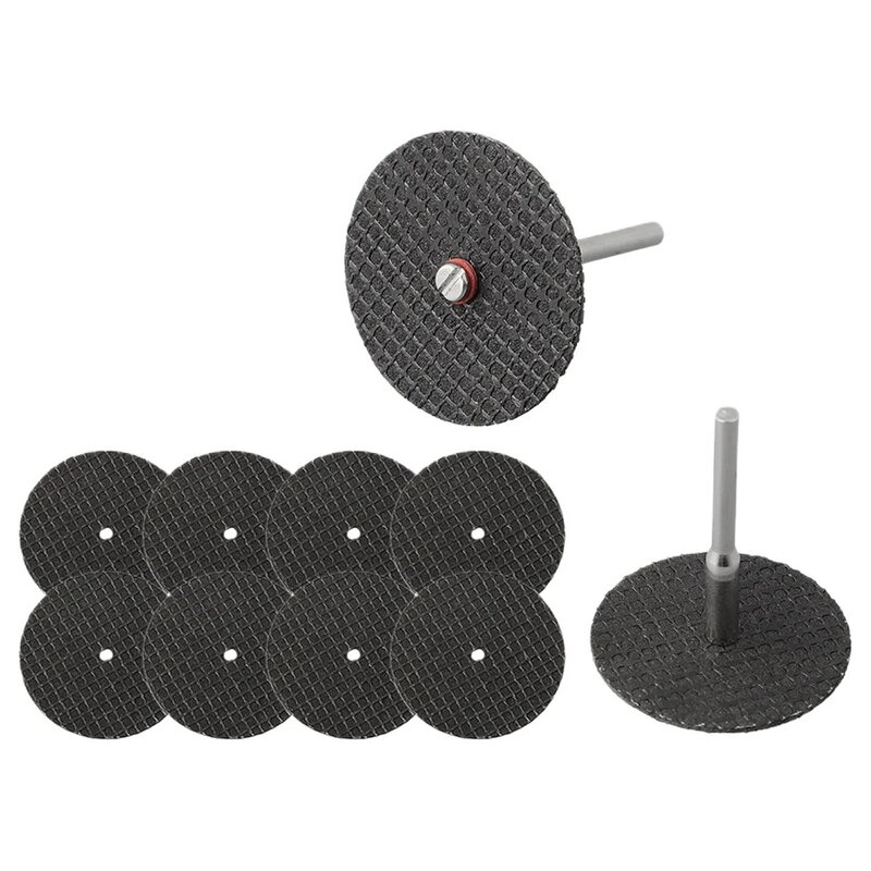32mm Grinding Wheel Cutting Disc Circular Resin With 3mm Shaft For Angle Grinder Double Mesh Cutting Disc Arbors Power Tools