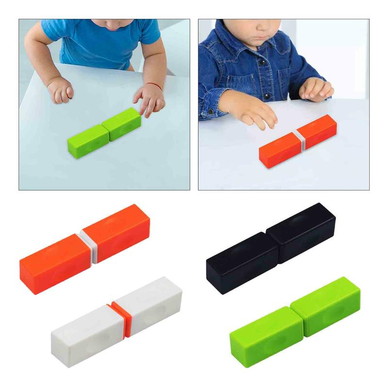 Juguete sensorial portátil para niños y niñas, bloque de construcción magnético para niños de 2, 3, 4 y 5 años