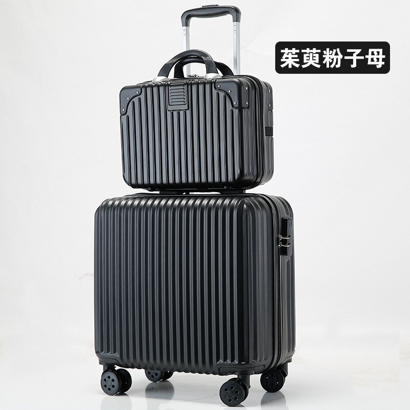 ВИП-чемодан на заказ, маленький чемодан, Женский чемодан на колесиках для путешествий, размер 18 дюймов, со школьным кодом