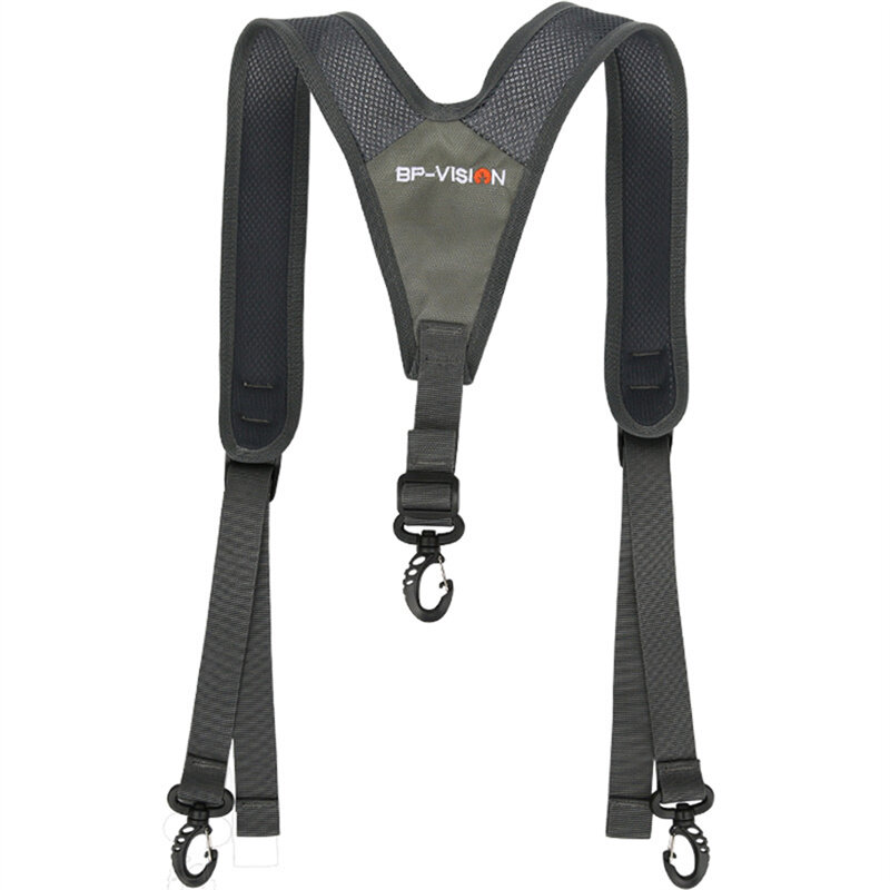 Cinturino da trekking accessori da campeggio all'aperto ergonomia Back Bear cinturini traspiranti in poliammide per la corsa fibbia regolabile