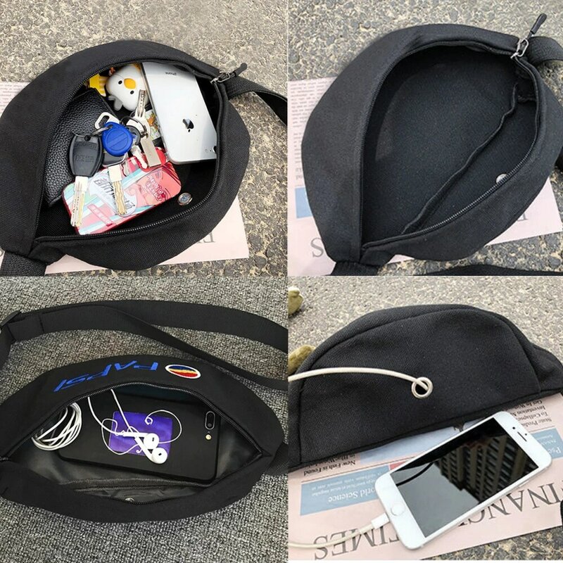Mode Frauen Gürtel tasche Packs weibliche Telefon Geldbörsen Damen Brust Messenger Bags Regenbogen Serie Muster zum Laufen Radfahren