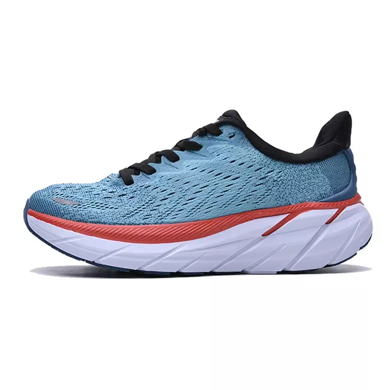 Heround 8 calçados esportivos masculinos e femininos, tênis de malha leve, respirável, para ao ar livre, maratona, corrida, treinamento
