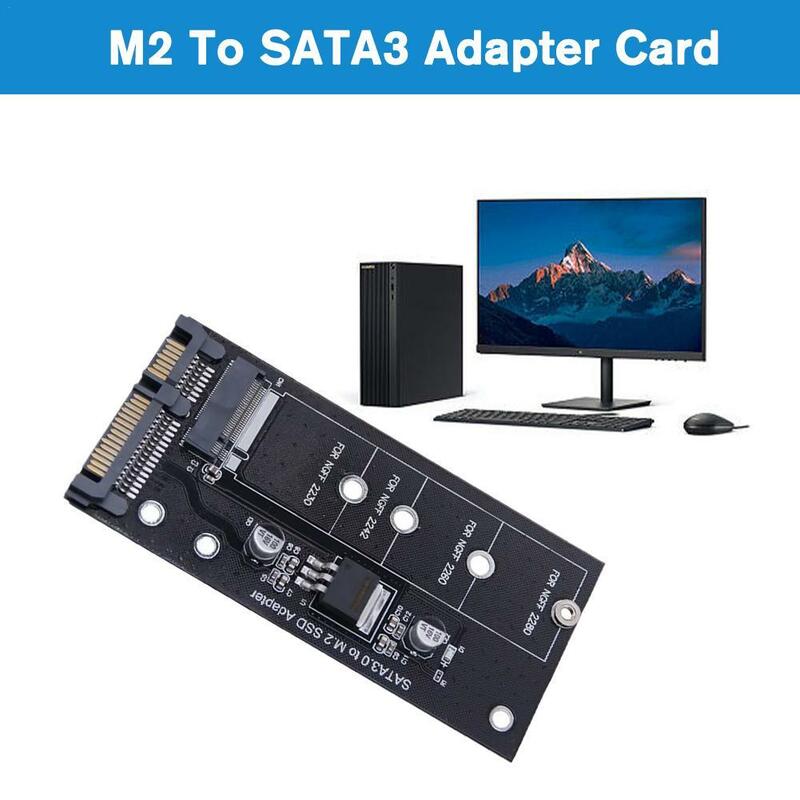 M2 SATA3การ์ดอะแดปเตอร์ประสิทธิภาพสูง SATA 3.0เป็น M.2 SSD อะแดปเตอร์แปลง