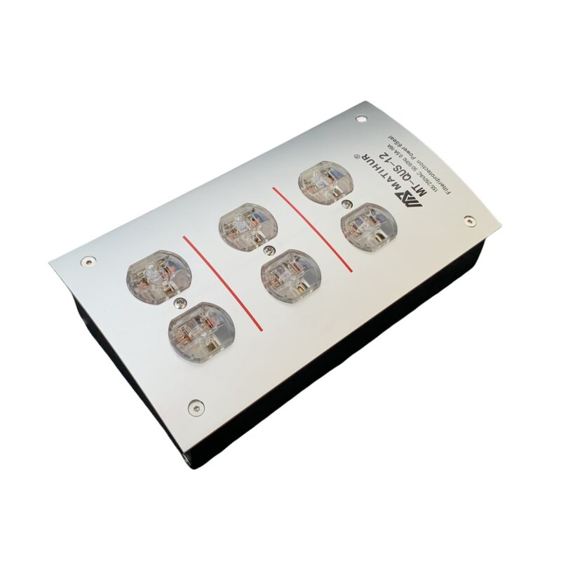 MATIHUR MT-QUS-12 AC Power supply noise absorption distributor from electromagnetic wave GC-303 IEC 220V 50/60Hz 15A 15 amp