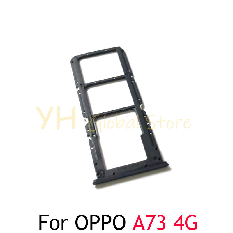 สำหรับ A73 OPPO 5G ซิมช่องเสียบบัตรที่ใส่ถาดอะไหล่ซ่อมซิมการ์ด