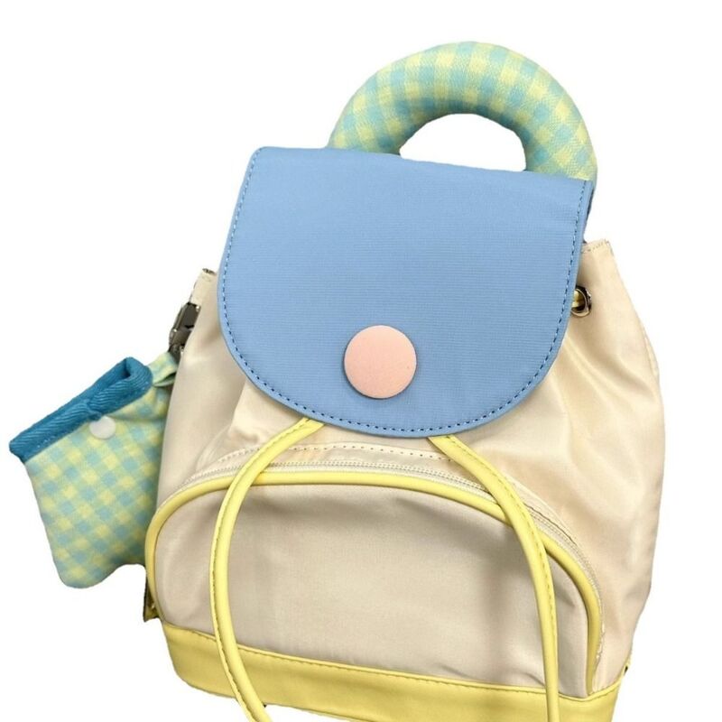 Zaino da ricamo Casual nuovo zaino da viaggio personalizzato Mini borsa zaino piccolo borsa da donna colorata borsa da scuola carina