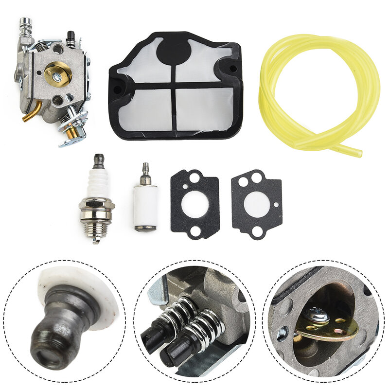Carburetor For Husqvarna 36/41/136/137/141/142 Chainsaw Replace Kit C1Q-W29E Carb Garden Power Tool Replacement Accessories Set