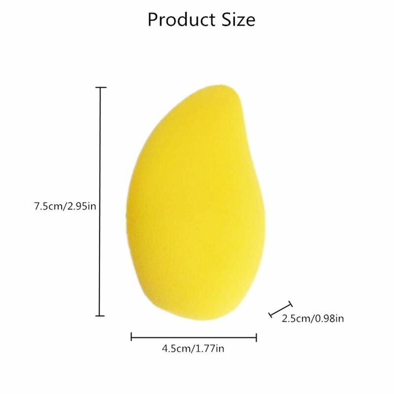 Miękkie akcesoria w kształcie Mango kosmetyczne Puff makijaż jajko przyrząd kosmetyczny poduszka gąbka