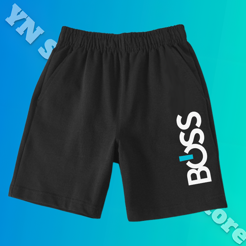 Shorts de praia de verão para bebês meninos e meninas, Shorts esportivos estampados, shorts de algodão confortáveis, design de moda