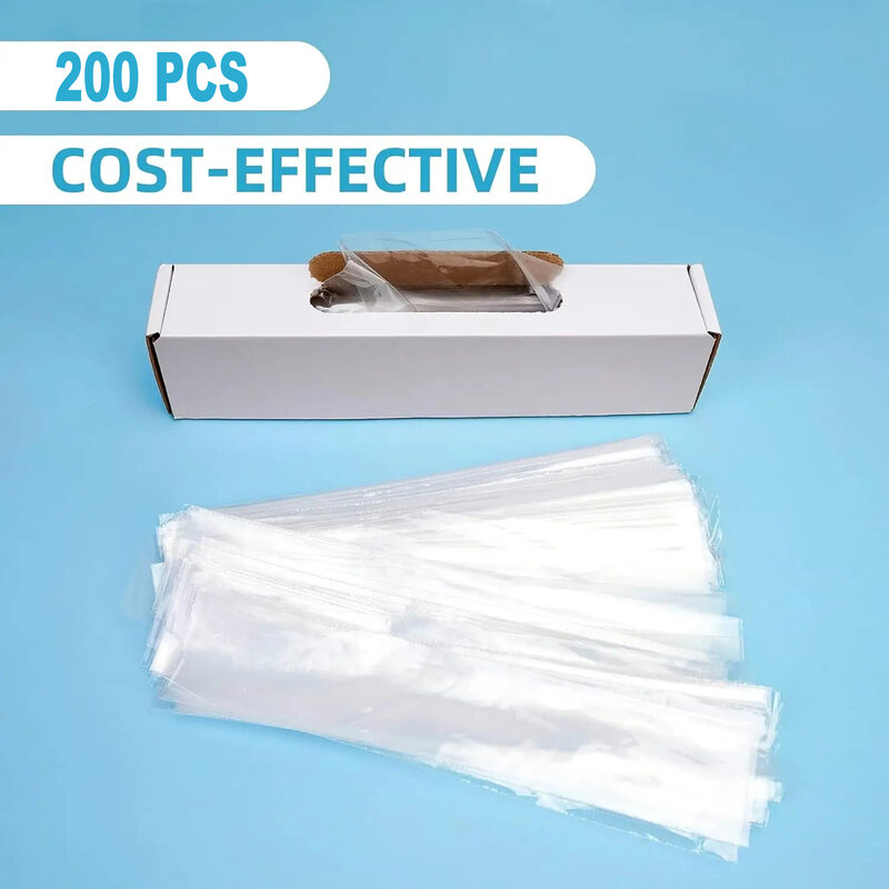 AG plastik poli Material gigi sekali pakai, untuk penutup Film pelindung Sensor sinar X 200 buah/kotak
