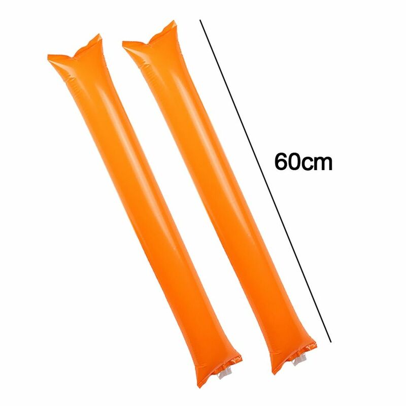 2Pcs Noisemakers Inflatable Cheer Sticks Birthday Football Party Cheering Cheering Team PE Inflatable Applauders Party Gift