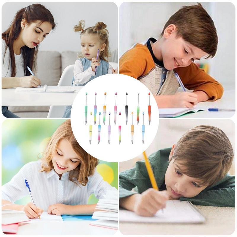 Canetas esferográficas para journaling, material escolar, journaling, assinatura, moda, canetas de talão para crianças e adultos