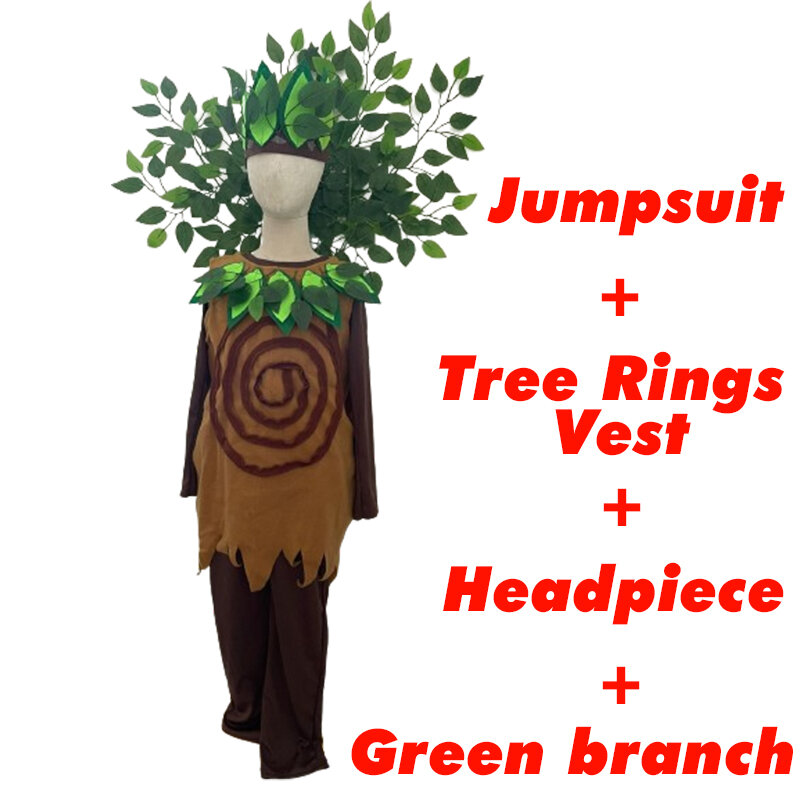 Adorabile Costume da albero per bambini: perfetto per Halloween, Cosplay e spettacoli teatrali