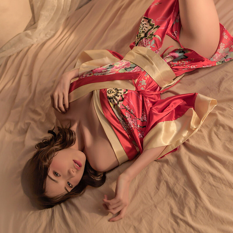 Exotische Kostüme neue sexy Dessous japanische Kimono-Spiel für Erwachsene 18 sexy Uniform sexy Kimono Pyjamas für Frauen Nachthemd Cosplay