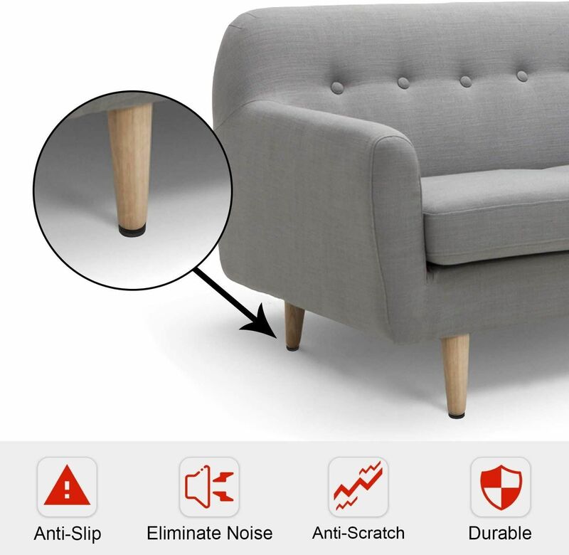 Self Adhesive Furniture Leg Feet Protector Pad Chair Leg Pad Anti Slip Scratch Floor Furniture Chair Table Protector Mat