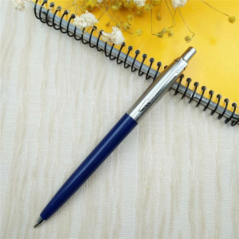 Металлическая шариковая ручка, подарочные ручки для школы и офиса, автоматическая шариковая ручка, Прямая поставка