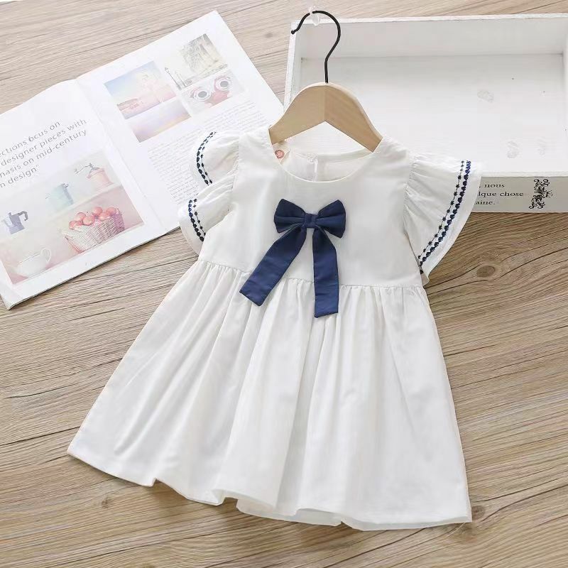 2023 New  Summer Baby Kids Mesh LacePrincess Dress Vestidos For Girl Party Dress Baby Net Yarn Clothes KidsOutfits  2-9T