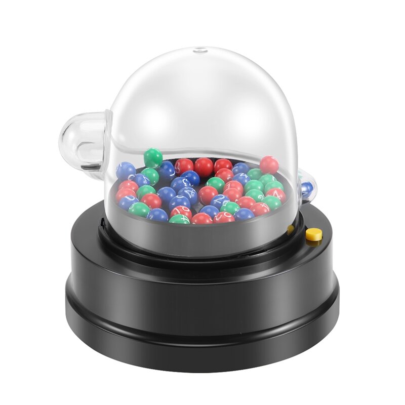 Elektryczna Lucky loteria zabawka numer maszyna do zbierania Mini loteria gry Shake z kuleczkami na szczęście rozrywka gra planszowa gry imprezowe
