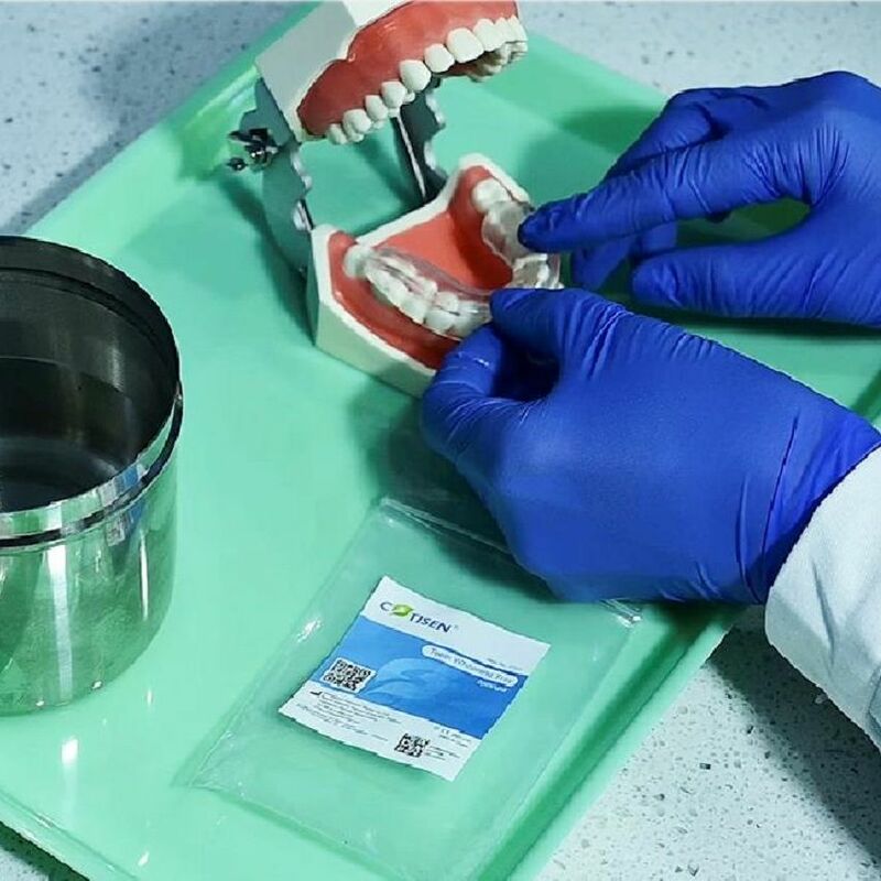 علبة تبييض الأسنان البيضاء الشفافة مع اللدائن الحرارية الجيدة القابلة للتكرار المضادة للتآكل